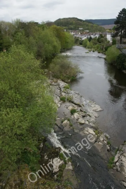 Photo 6x4 The River Dee at Llangollen Looking downstream from the bridge. c2010