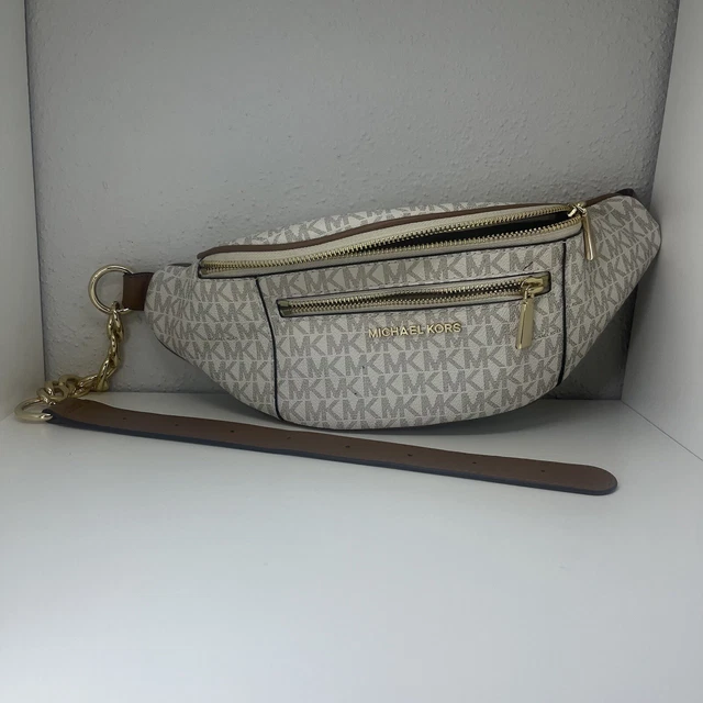 Michael michael kors hotsell mott medium leather waistpack