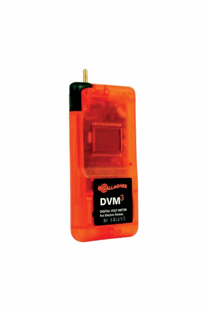 Gallagher Batteria Digitale Volt Metro 9 Volt 7.6cm X 12.7cm X 9 IN Arancione