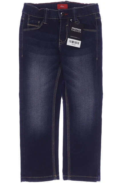 s. Oliver jeans pantaloni ragazzo denim taglia EU 110 elastan, senza etichetta con... #6byxgt2