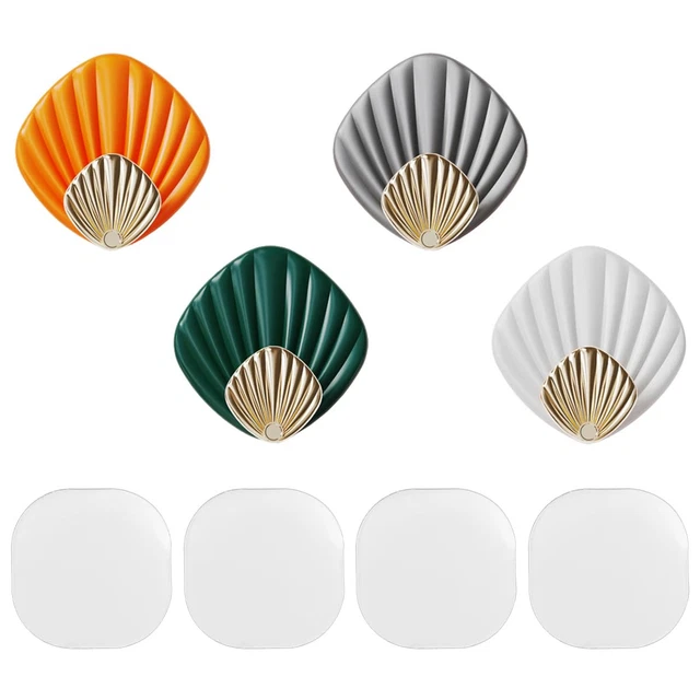 WANGCL 4er Set Nagelpuder-Bürsten – Bunte Staubpinsel Für Nageldesign Und Make-up