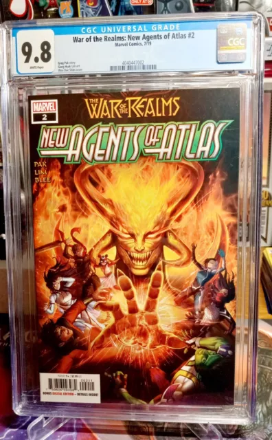 War of the Realms New Agents of Atlas #2 CGC 9.8 - 1st appearance Sword Master