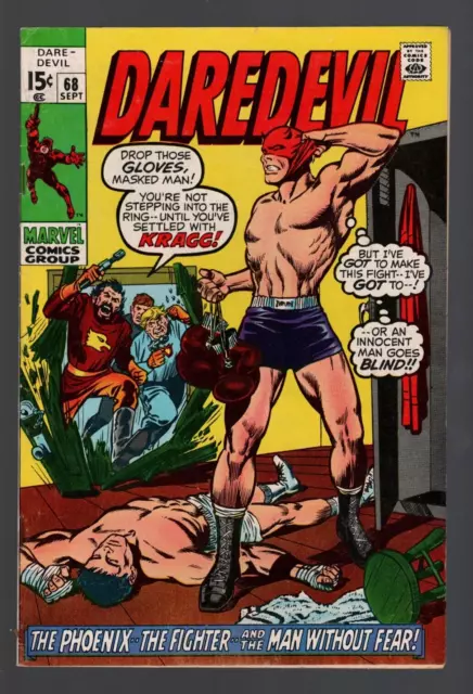 DAREDEVIL # 68, Vol. 1, Marvel 1970,  VFN- (1-)