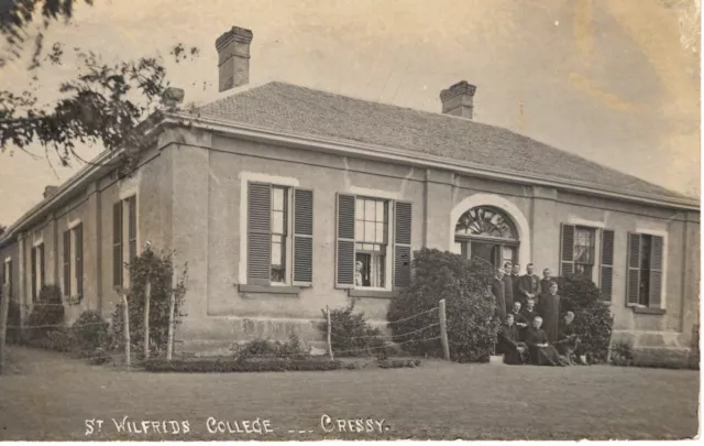 Tasmania, Cressy, St Wilfreds College. Real Photo, c1907