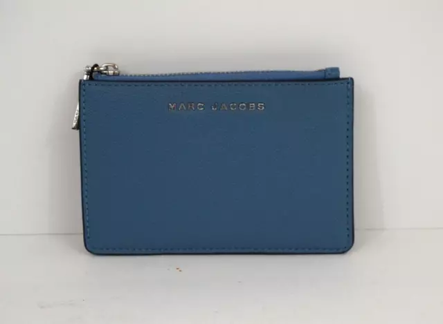 NWT - Marc Jacobs The Groove Top-Zip Leather Coin Purse - Blue Heaven NWT - Marc Jacobs The Groove Top-Zip Leather Coin Purse - Blue Heaven