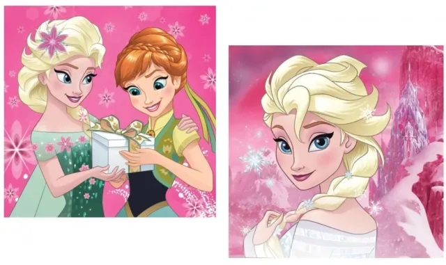 Disney Frozen La Regina Di Ghiaccio Copricuscino Bambini Elsa Custodia Cuscino Due Lati Motivo