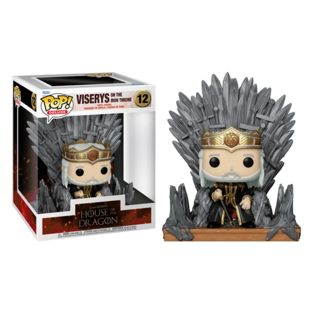 Funko Pop Viserys On The Iron Throne #12 - Game Of Thrones - Figurine Vinyle