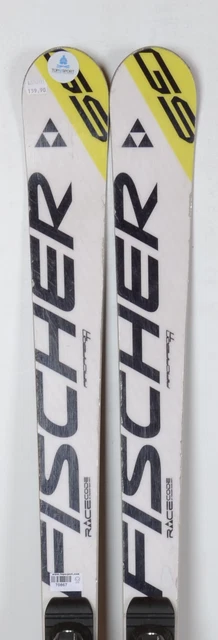 Fischer RC4 Worldcup GS Jr white - Ski Gebraucht Junior