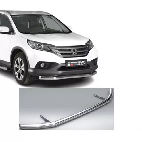 Für 2013 - 2017 Honda Crv Chrom Ø60 Frontbügel Stoß Stoßstange Cobra Grill