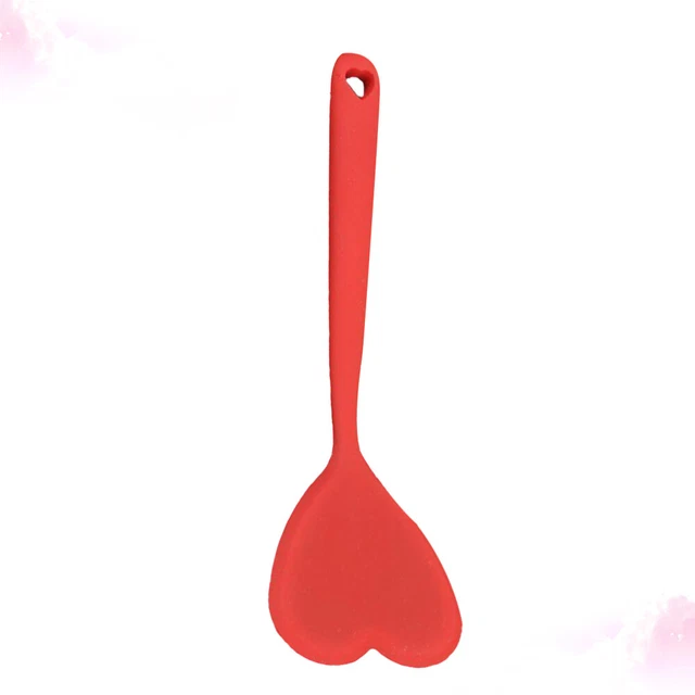 High Temperature Silicone Spatula Nonstick Pan Cooking Spatula Shovel Heart