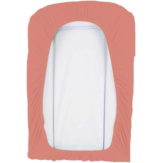 DOMIVA Lot 2 Housses matelas a langer - Eponge polycoton - oeko-Tex - Blanc/Terr
