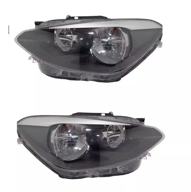 Fits Bmw 1 Series F220 F21 Headlight Headlamp Halogen Pair Right Left O/S N/S