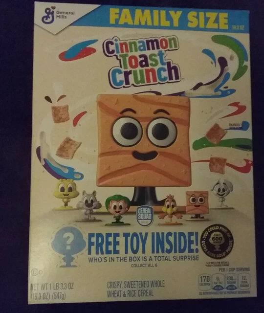 Cinnamon Toast Crunch Cereal Box FOR SALE! PicClick UK