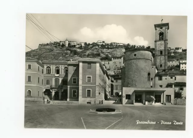 Cartolina Fossombrone - Piazza Dante -CC537