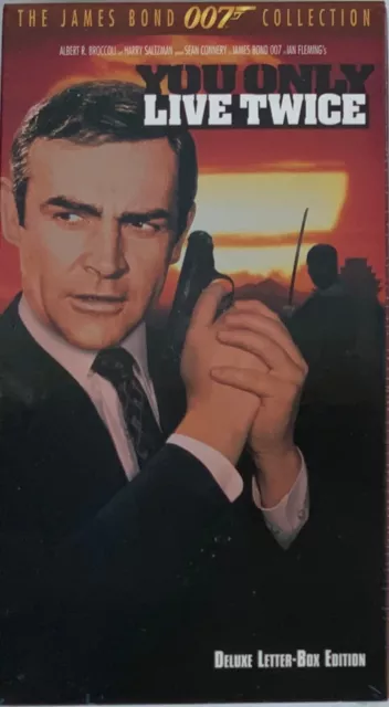 YOU ONLY LIVE Twice VHS Sean Connery Brand New Sealed Deluxe Letterbox ...
