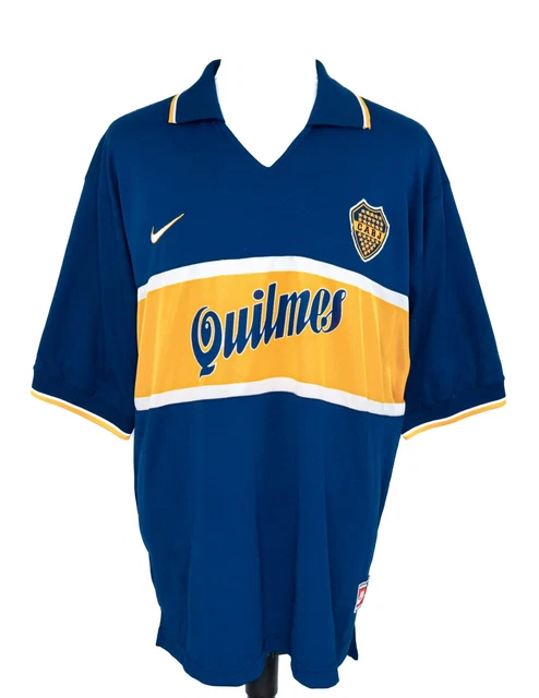 Ca Boca Juniors 1996-97 Home Shirt Xl - Camiseta Nike Vintage Maglia Maillot