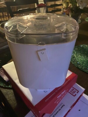 vintage 1985 oster designer ice cream maker accessory