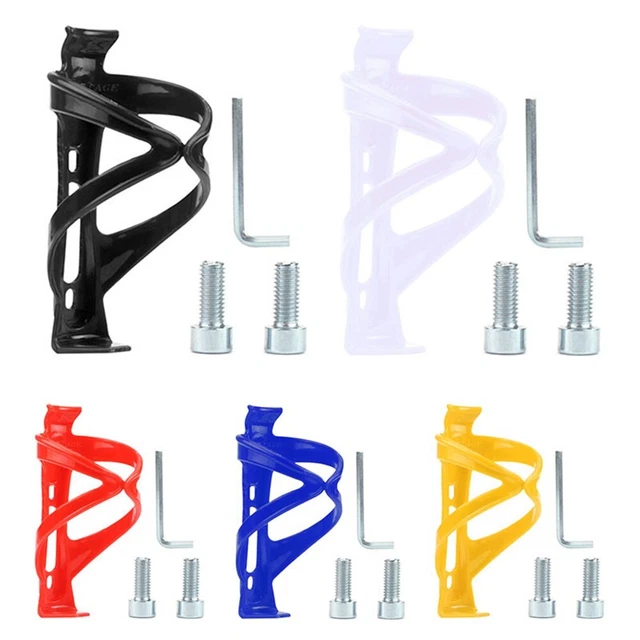 Porte-bidon De Vélo En Plastique Rose - Support De Bouteille D'eau Pour Guidon - Design Robuste Et Facile à Installer