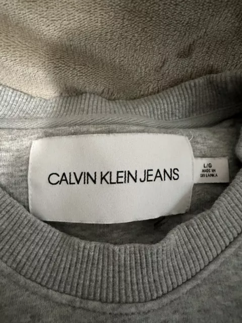 NWT Calvin Klein Jeans Mens Classic Mono Logo Crewneck Sweatshirt 6 Color All Sz 2
