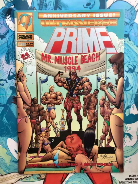 Prime 12 Vol 1 NM- Malibu Comics 1994