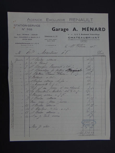 Facture PALAIS DE LA NOUVEAUTÉ Paris 1918 old bill