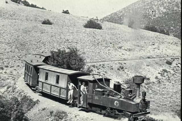 "Alte Foto-AK"- Dampflokomotive 99.4-104 bei Bukovik am 26.07.1959
