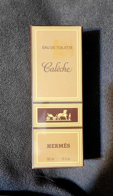 Hermes Caleche Eau De Toilette 1.6 fl.oz/50 ml Vintage Rare Sealed NIB