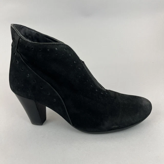 STIVALI CHELSEA MARC Art Of Walking Neri Nabuk Pull On Anteriore EU41 UK7 5 EUR 45 72 PicClick IT