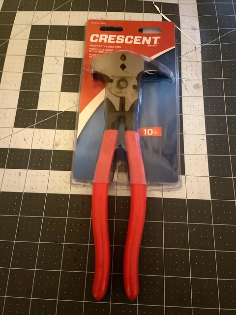 Crescent 10" Heavy Duty Fence Pliers Fence Tool  1936-10  Brand New 6137384
