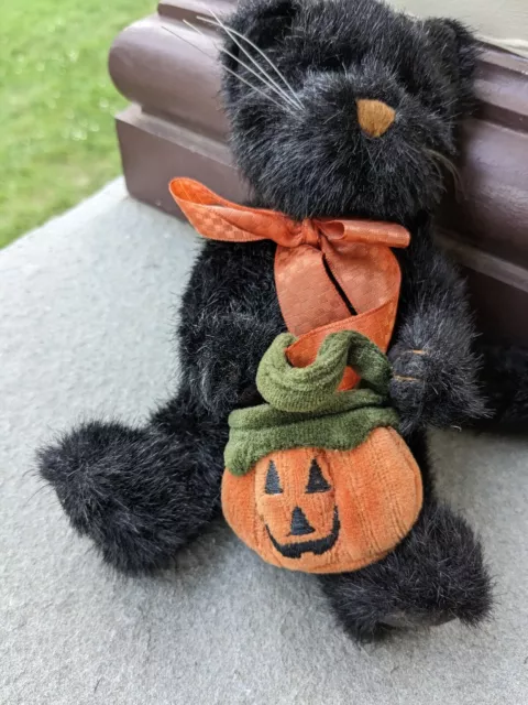 BOYD'S BEARS JACK O. Lantern 12 HALLOWEEN Pumpkin #919631 Tags