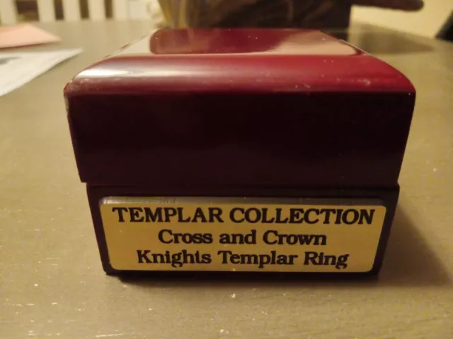 New knights templar ring size 15 mens