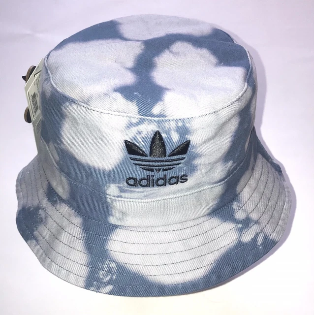 Adidas Originals OG Reversible Dye Altered Blue Bucket Hat NWT