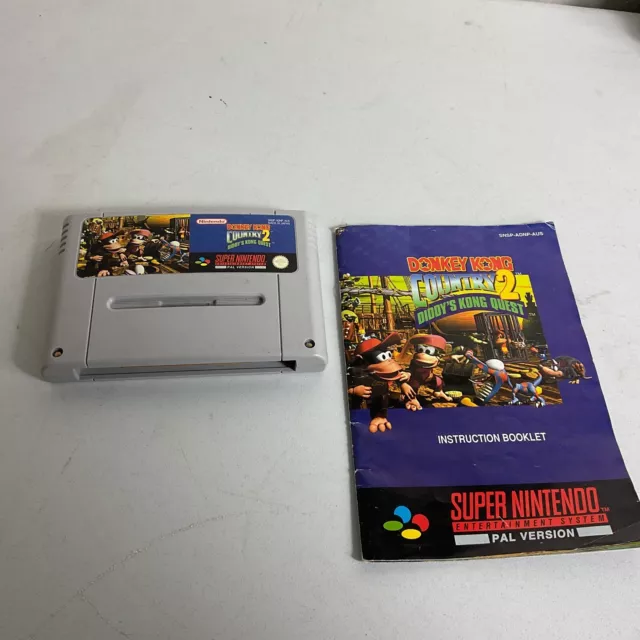 Donkey kong country 2 snes price discount
