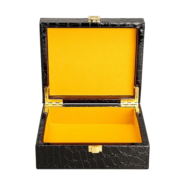 Bijoux Conteneur Rectangle Mallette de Rangement Artisanat pour Boucles