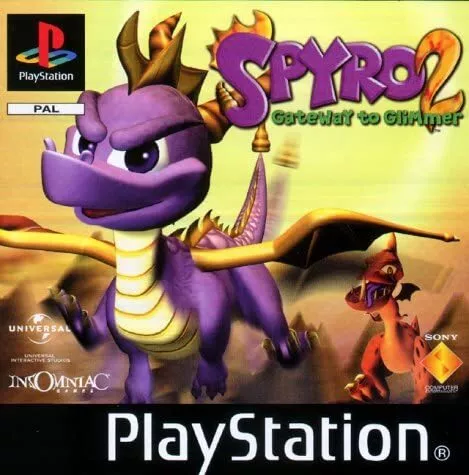 Spyro 2: Gateway to Glimmer (Playstation PS1) *NO BOX OR MANUAL*