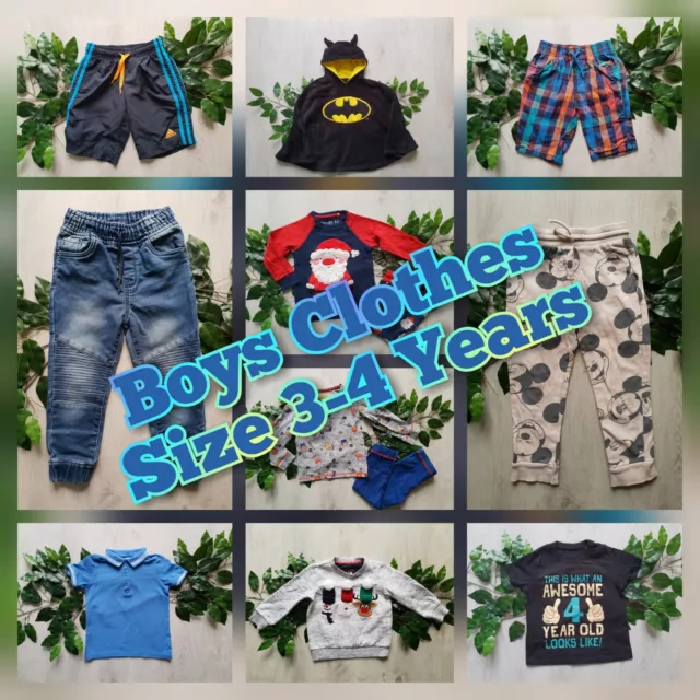 Boys Clothes Make Build Your Own Bundle Job Lot Size 3-4 years Jeans T-Shirt