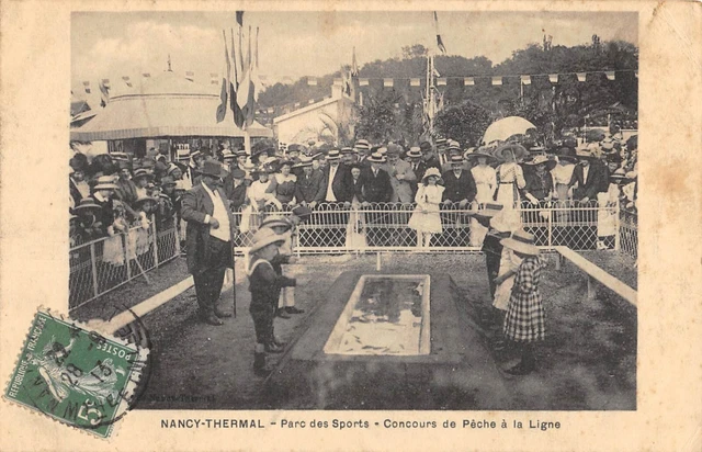 Cpa 54 Nancy Thermal Park Sports Line Fishing Contest