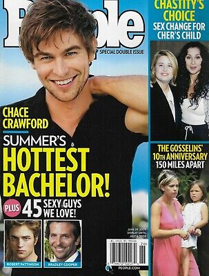 People Magazine Chace Crawford Cher Chastity Chaz Bono The Gosselins 2009