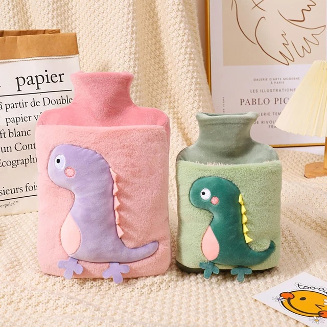 Warm Belly Hands Feet Hot Water Bag Plush Cover Tummy Warmers  Women Seniors