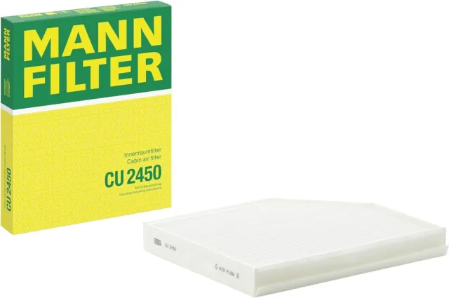 Mann Filter Cu 2450 Innenraumfilter  - Für Audi A4 B8,  A5, Q5, Porsche