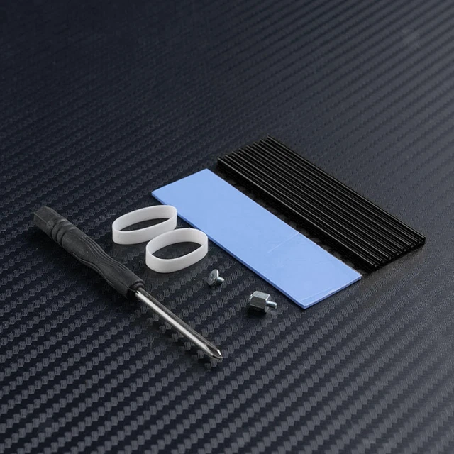 Sourcing Map Dissipateur Thermique M.2 En Cuivre Pur 70x21x2mm Pour SSD 2280