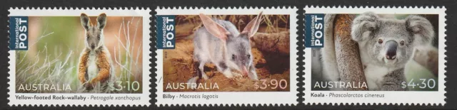 Australia 2023 : Native Animals, Stamps - Design Set - International Post Stamps