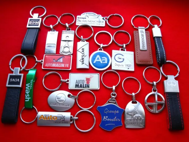 ZELLYA Porte-Clés De Voiture Clé De Voiture Anneau, pour DS 3 4 6 Cadeaux  Femme Homme Compatible Accessoire Porte-clés de Voiture,A