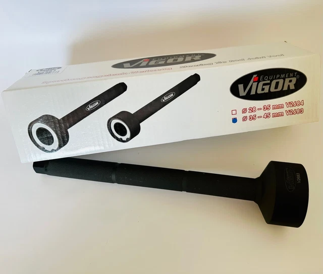 Vigor V2683 barre trasversali strumento articolato 35-45 mm estrattore giunto assiale 1/2 azionamento