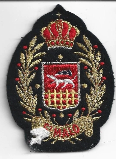Blason Ancien Saint Paul De Vence - Patch écusson Tissu Circa 1950/60