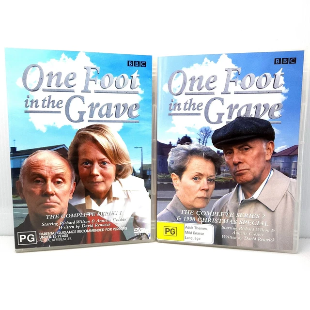ONE FOOT IN the Grave : Series 1 & 2 (DVD PAL Region 4) Richard Wilson