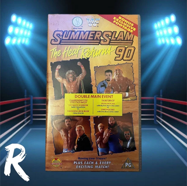 WWF WRESTLING VHS | The Heat Returns SummerSlam | 1990 £8.00 - PicClick UK