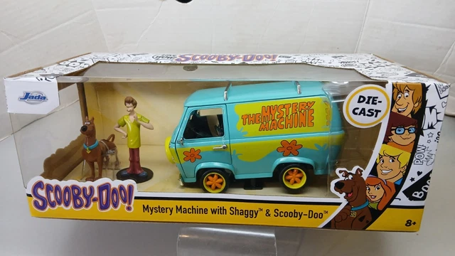 JADA TOYS – Mystery Machine Scooby-Doo – Échelle 1/24 – Avec Shaggy Et Scooby – Métal