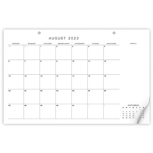 SIMPLIFIED 20232024 DESK Calendar Runs From June 2023 Until December