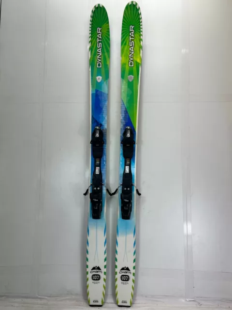 Dynastar CHAM 107 184 cm USED-GOOD Freeride / All Mountain Downhill Skis Mounted